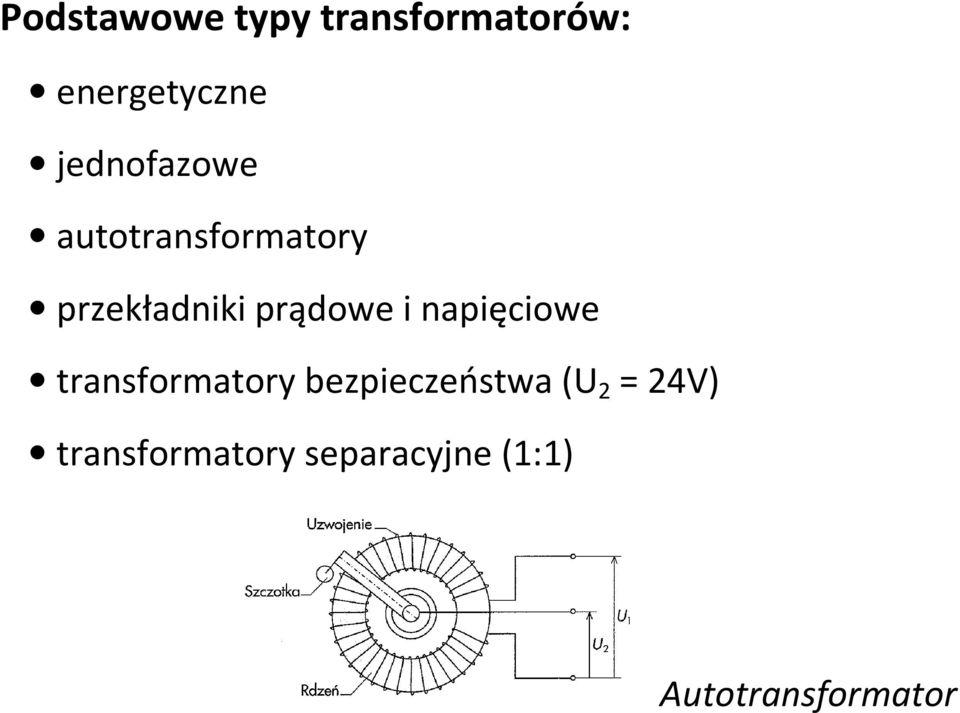 prądowe i napięciowe transformatory bezpieczeństwa