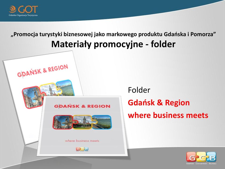 Materiały promocyjne - folder Folder