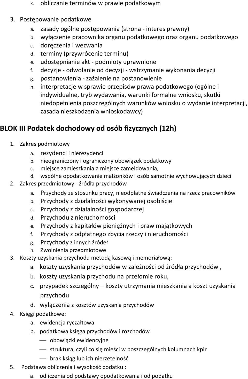 postanowienia - zażalenie na postanowienie h.