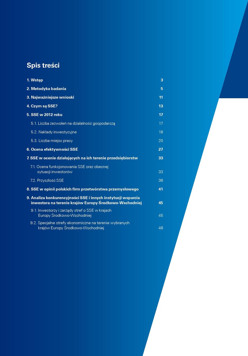 2. Przyszłość SSE 36 8. SSE w opinii polskich firm przetwórstwa przemysłowego 41 9.