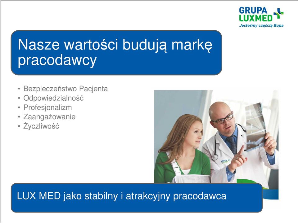 Profesjonalizm Zaangażowanie Życzliwość