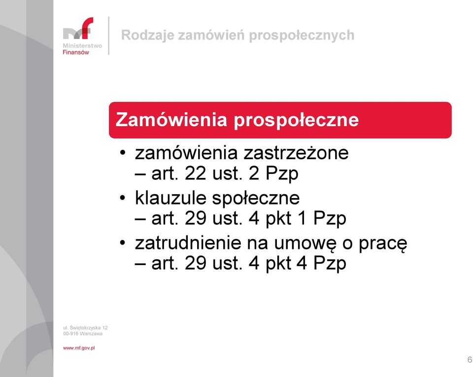 2 Pzp klauzule społeczne art. 29 ust.