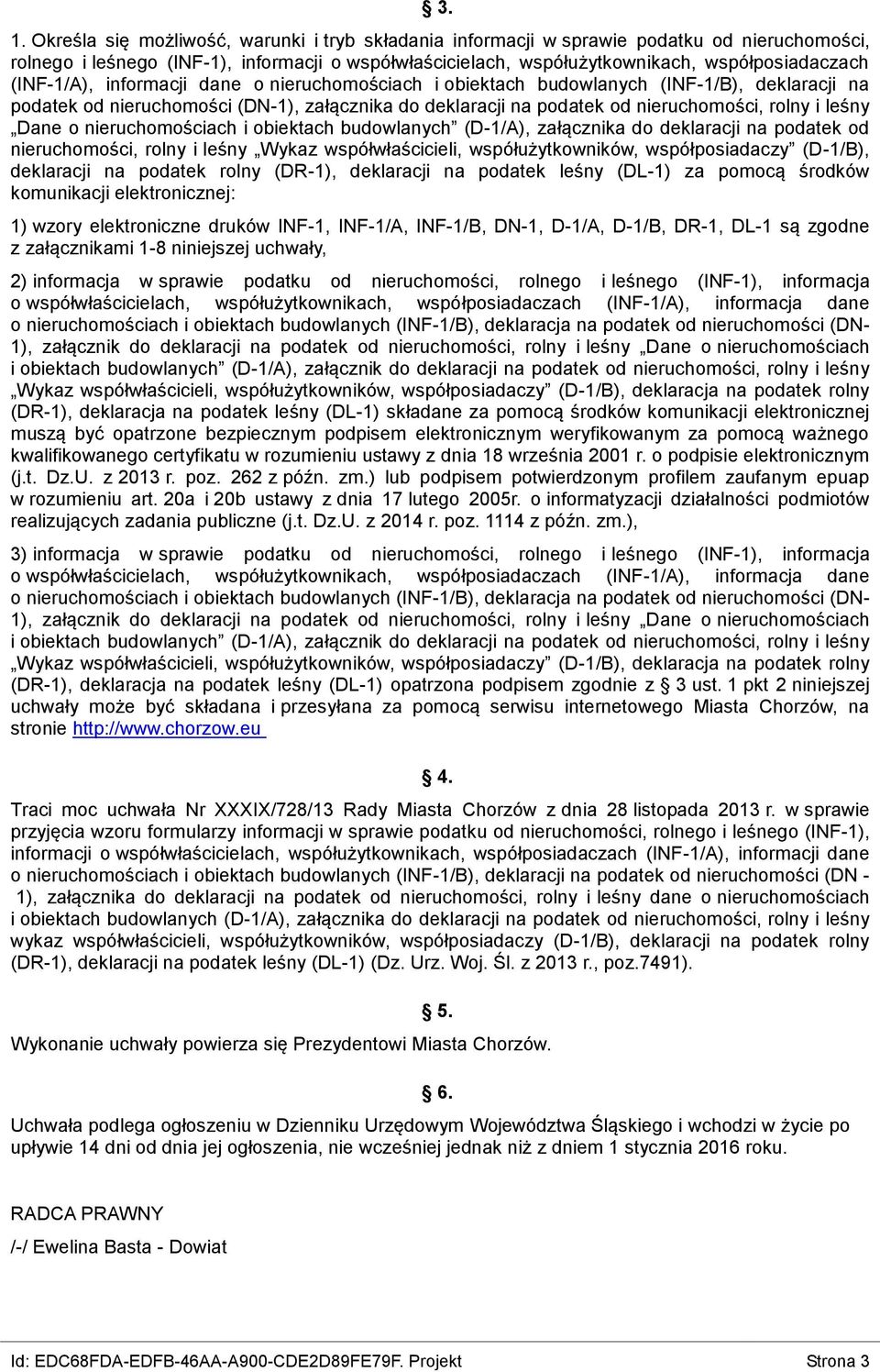 Dane o nieruchomościach i obiektach budowlanych (D-1/A), załącznika do deklaracji na podatek od nieruchomości, rolny i leśny Wykaz współwłaścicieli, współużytkowników, współposiadaczy (D-1/B),