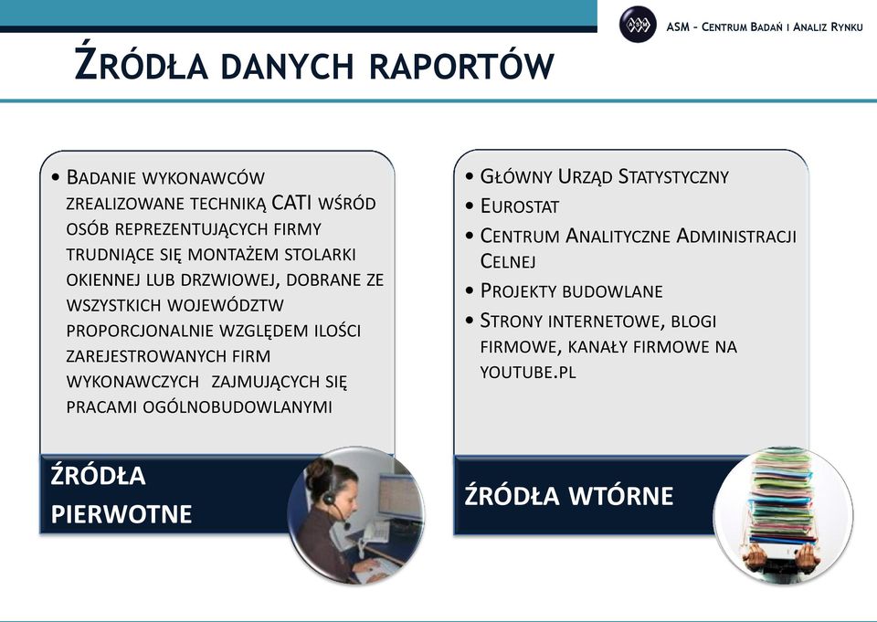 ZAREJESTROWANYCH FIRM WYKONAWCZYCH ZAJMUJĄCYCH SIĘ PRACAMI OGÓLNOBUDOWLANYMI GŁÓWNY URZĄD STATYSTYCZNY EUROSTAT CENTRUM