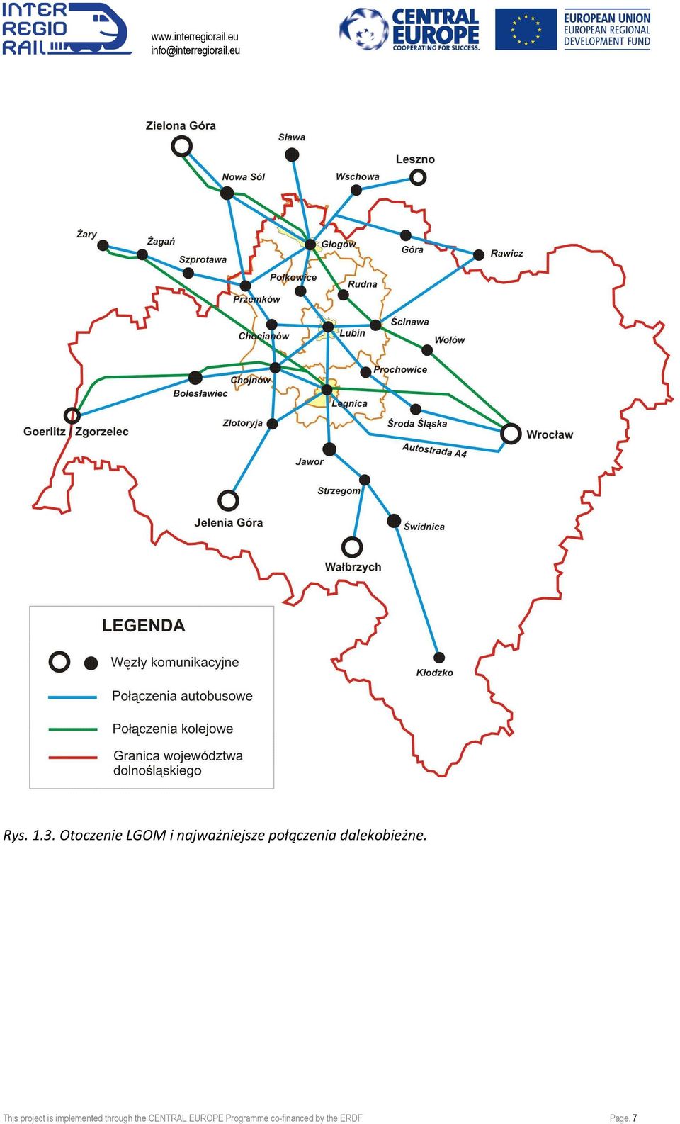 połączenia dalekobieżne.