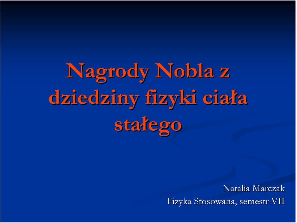 stałego Natalia