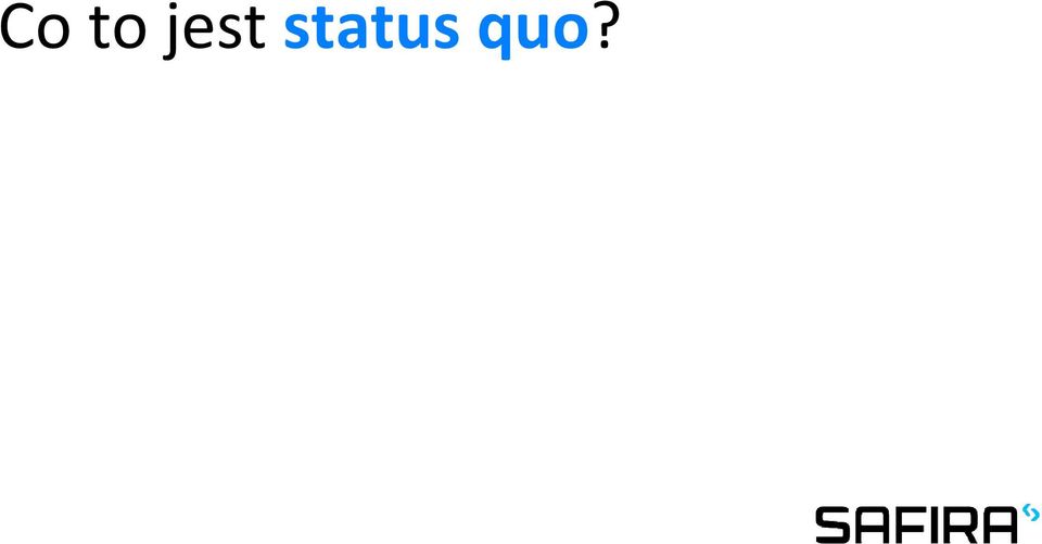 status