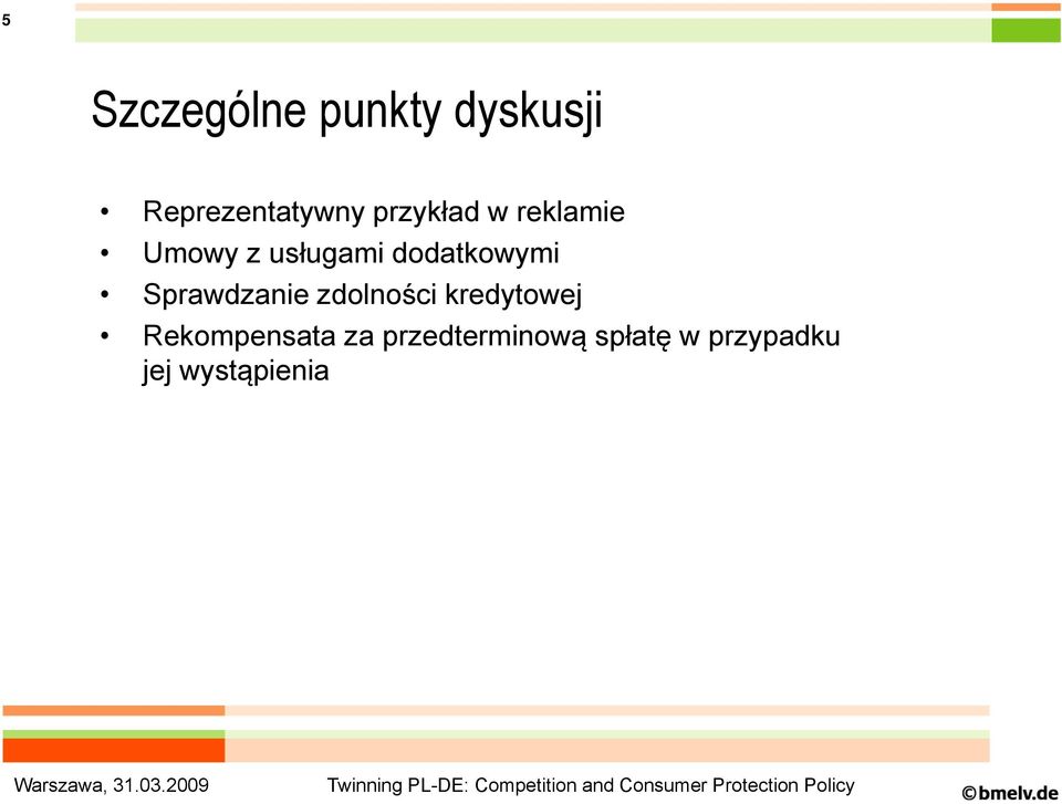 Sprawdzanie zdolności ś ikredytowej Rekompensata