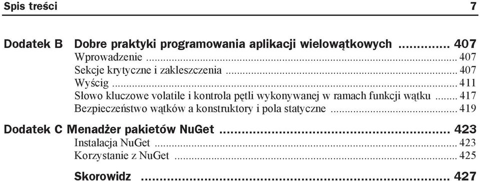 .. 411 S owo kluczowe volatile i kontrola p tli wykonywanej w ramach funkcji w tku.