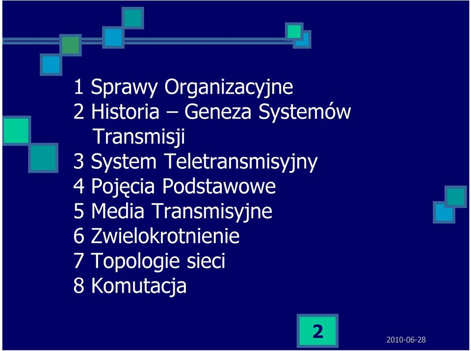 Teletransmisyjny 4 Pojęcia Podstawowe 5