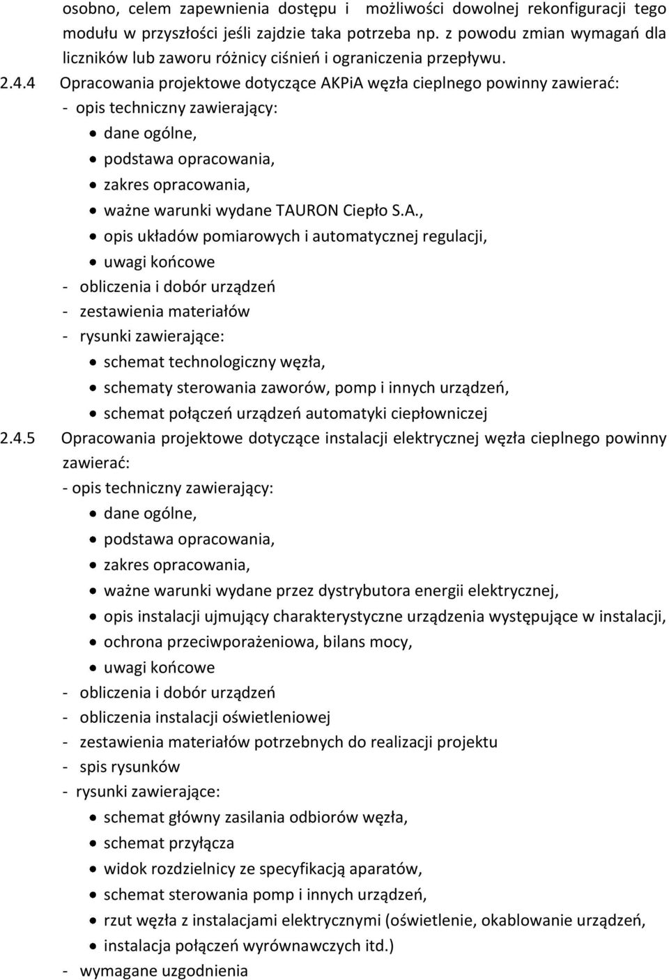 4 Opracowania projektowe dotyczące AK