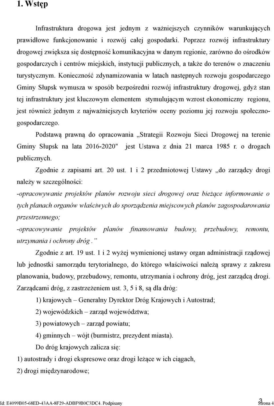 znaczeniu turystycznym.