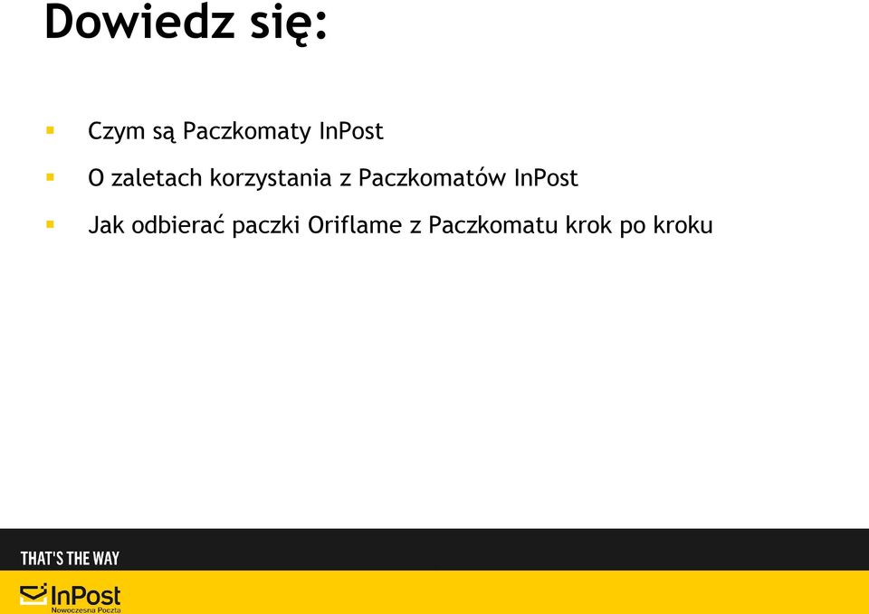 Paczkomatów InPost Jak odbierać