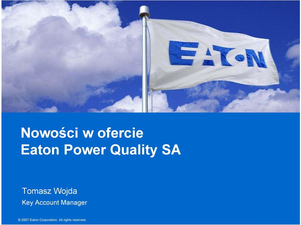 Account Manager 2007 Eaton