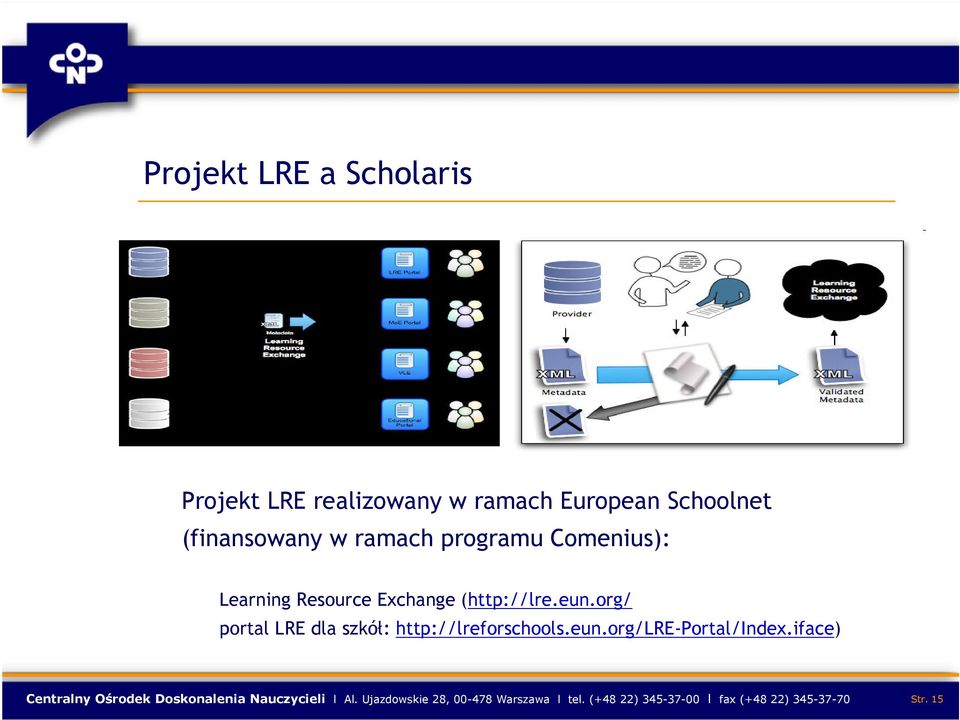 org/ portal LRE dla szkół: http://lreforschools.eun.org/lre-portal/index.