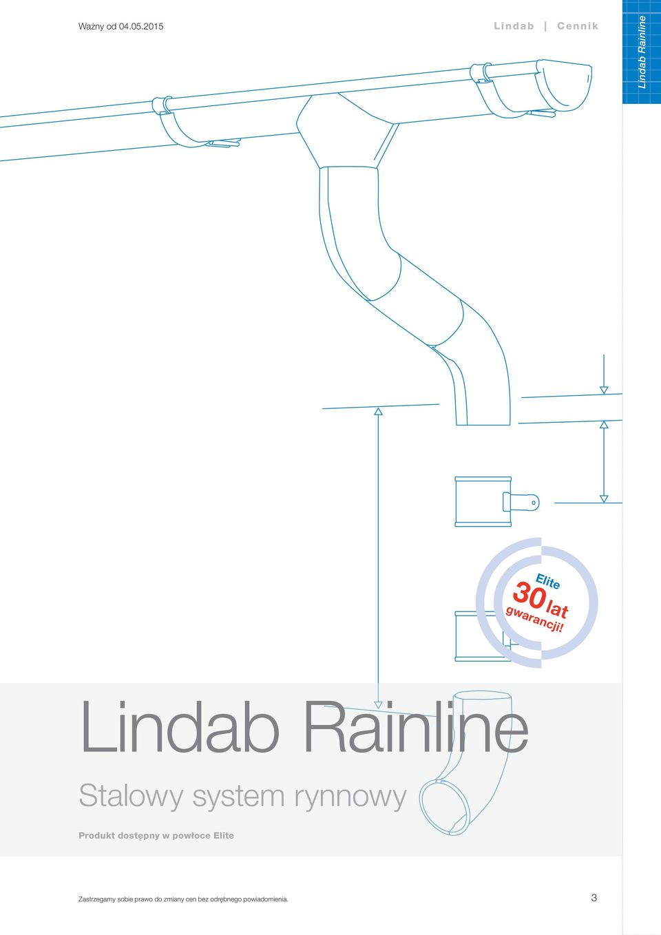 Lindab Rainline Stalowy