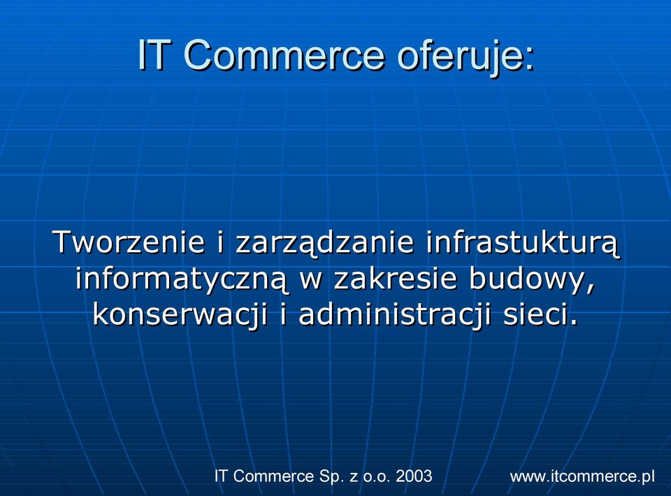 informatyczną w zakresie