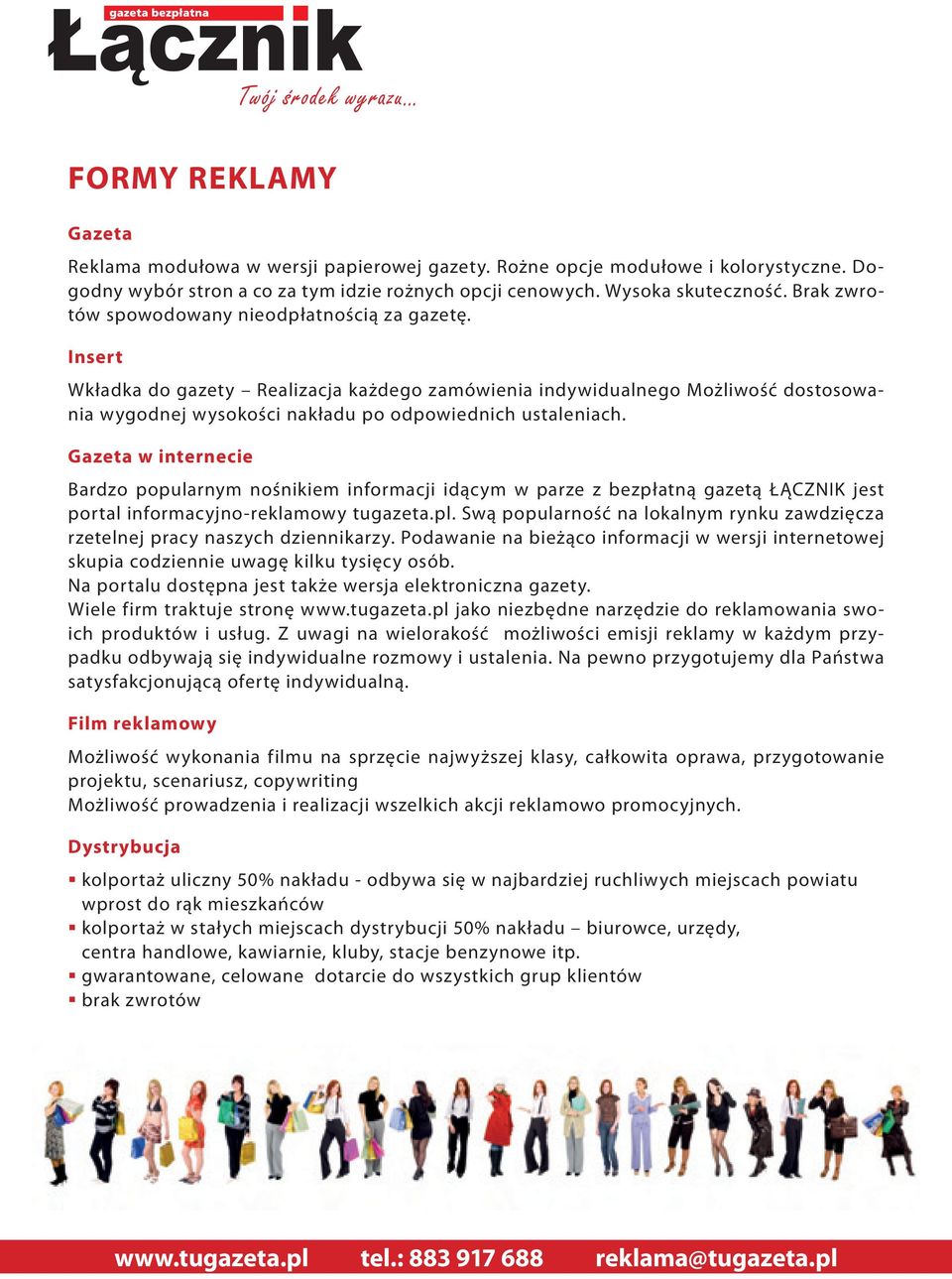 www.tugazeta.pl Gazeta w www.lubliniec.tugazeta.pl internecie reklama@tugazeta.