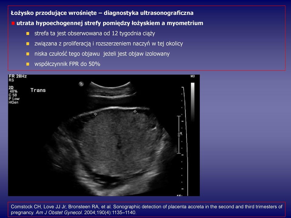 Łożysko wrośnięte przypadki kliniczne w diagnostyce ultrasonograficznej -  PDF Darmowe pobieranie