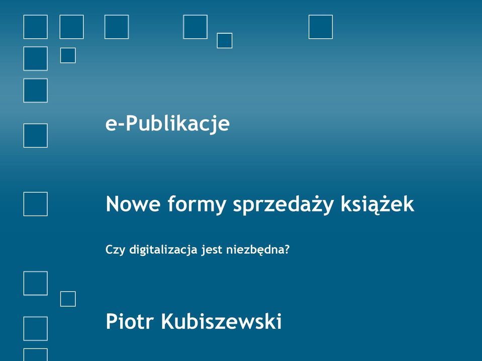 digitalizacja jest