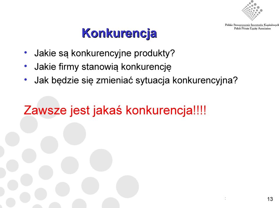 Jakie firmy stanowią konkurencję Jak