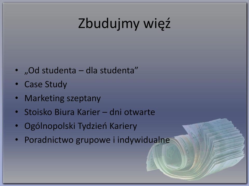 Biura Karier dni otwarte Ogólnopolski