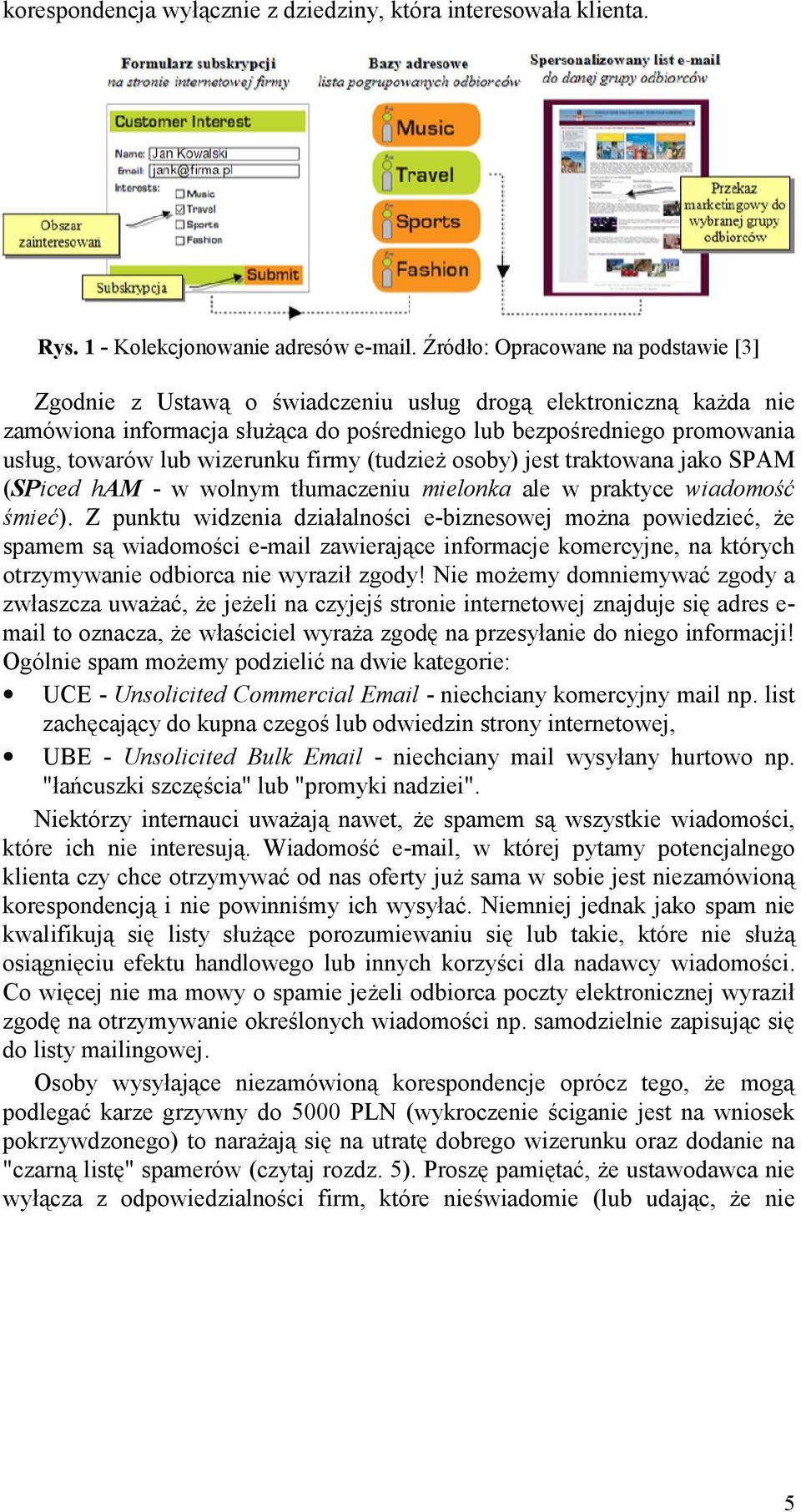 firmy (tudzie osoby) jest traktowana jako SPAM (SPiced ham - w wolnym tumaczeniu mielonka ale w praktyce wiadomo mie).
