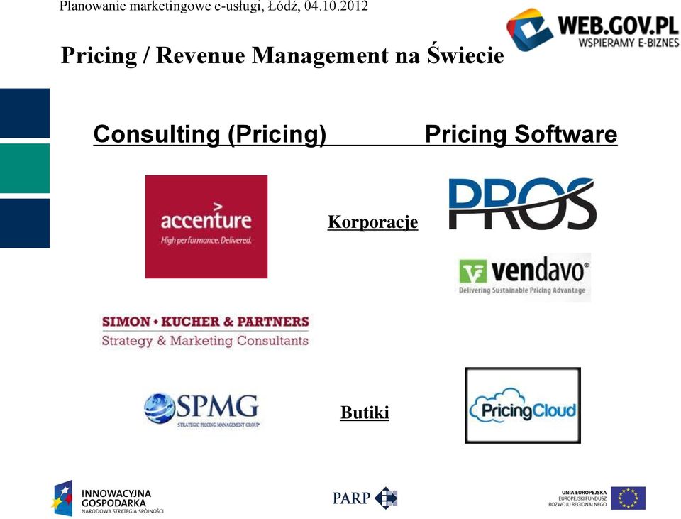 Consulting (Pricing)