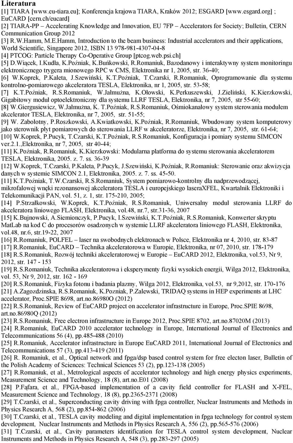 7FP Accelerators for Society; Bulletin, CER