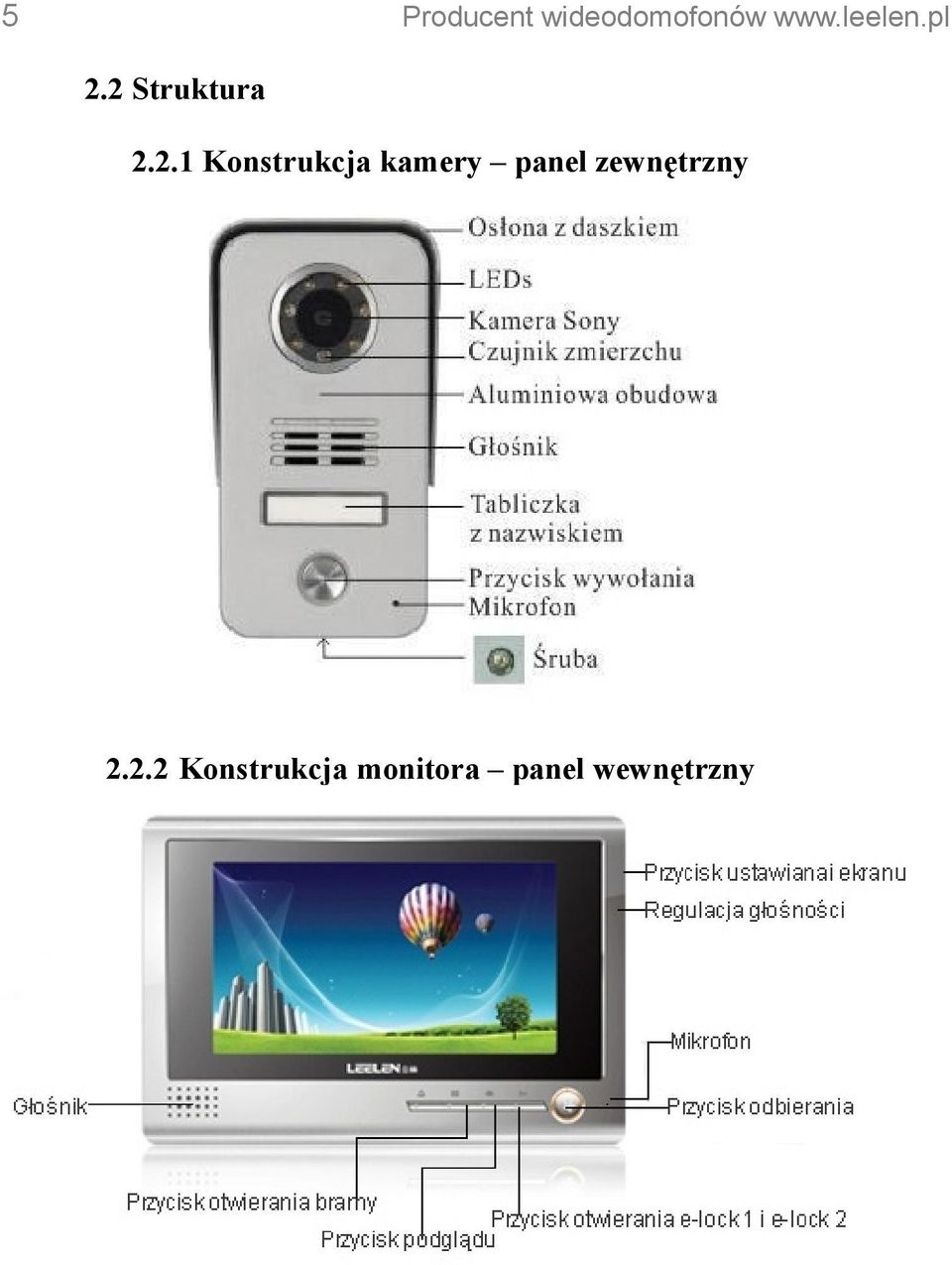 2 Struktura 2.2.1 Konstrukcja