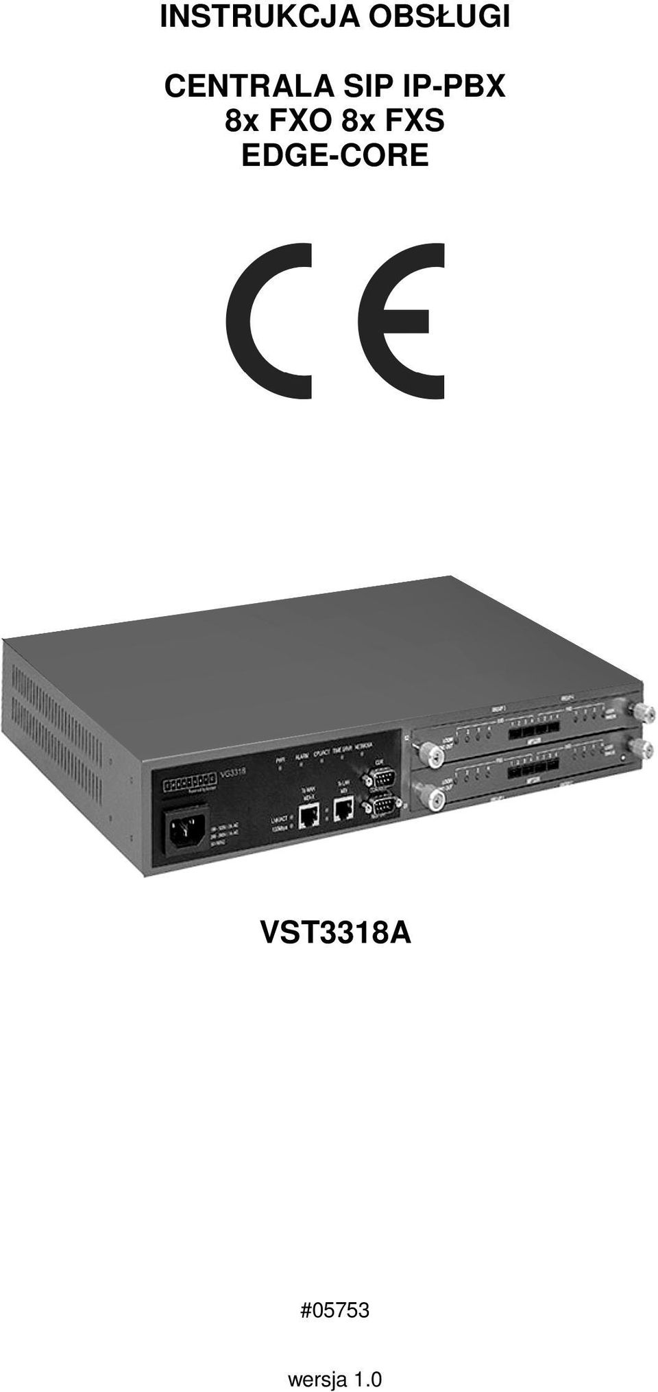 FXO 8x FXS EDGE-CORE