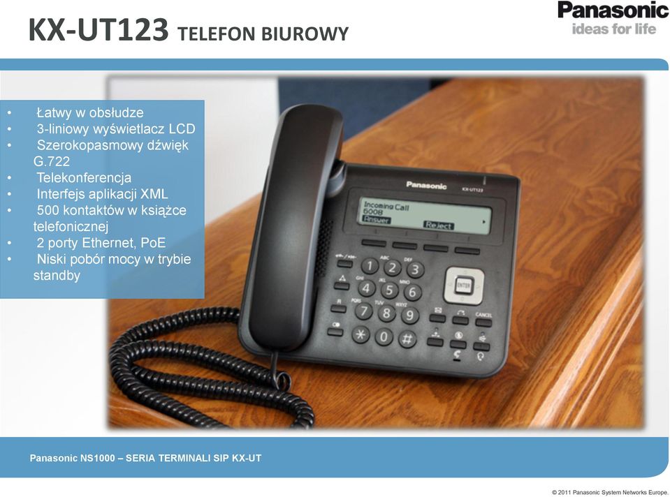 722 Telekonferencja Interfejs aplikacji XML 500 kontaktów