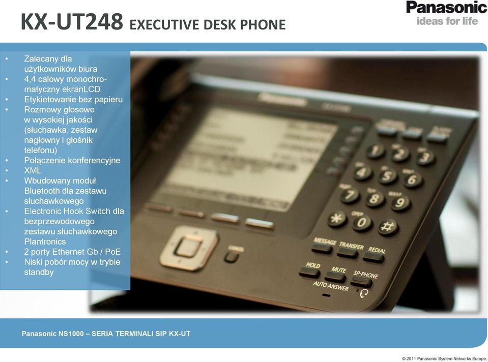telefonu) Połączenie konferencyjne XML Wbudowany moduł Bluetooth dla zestawu słuchawkowego Electronic Hook