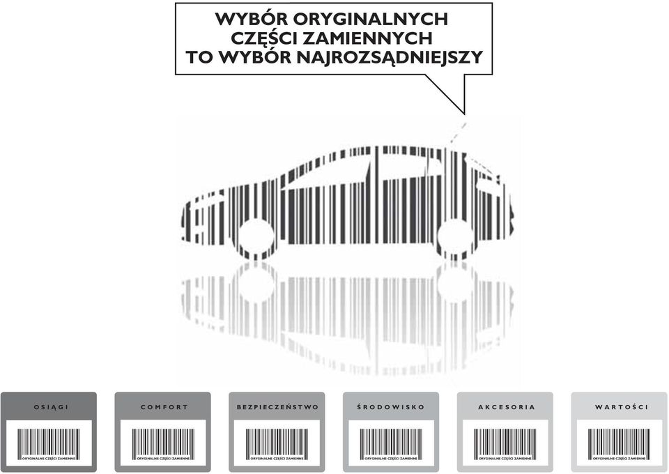 ZAMIENNE ORYGINALNE CZĘŚCI ZAMIENNE ORYGINALNE CZĘŚCI ZAMIENNE