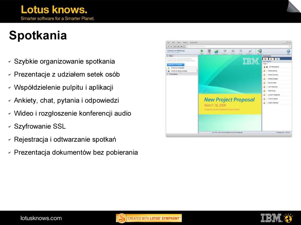 i odpowiedzi Wideo i rozgłoszenie konferencji audio Szyfrowanie SSL