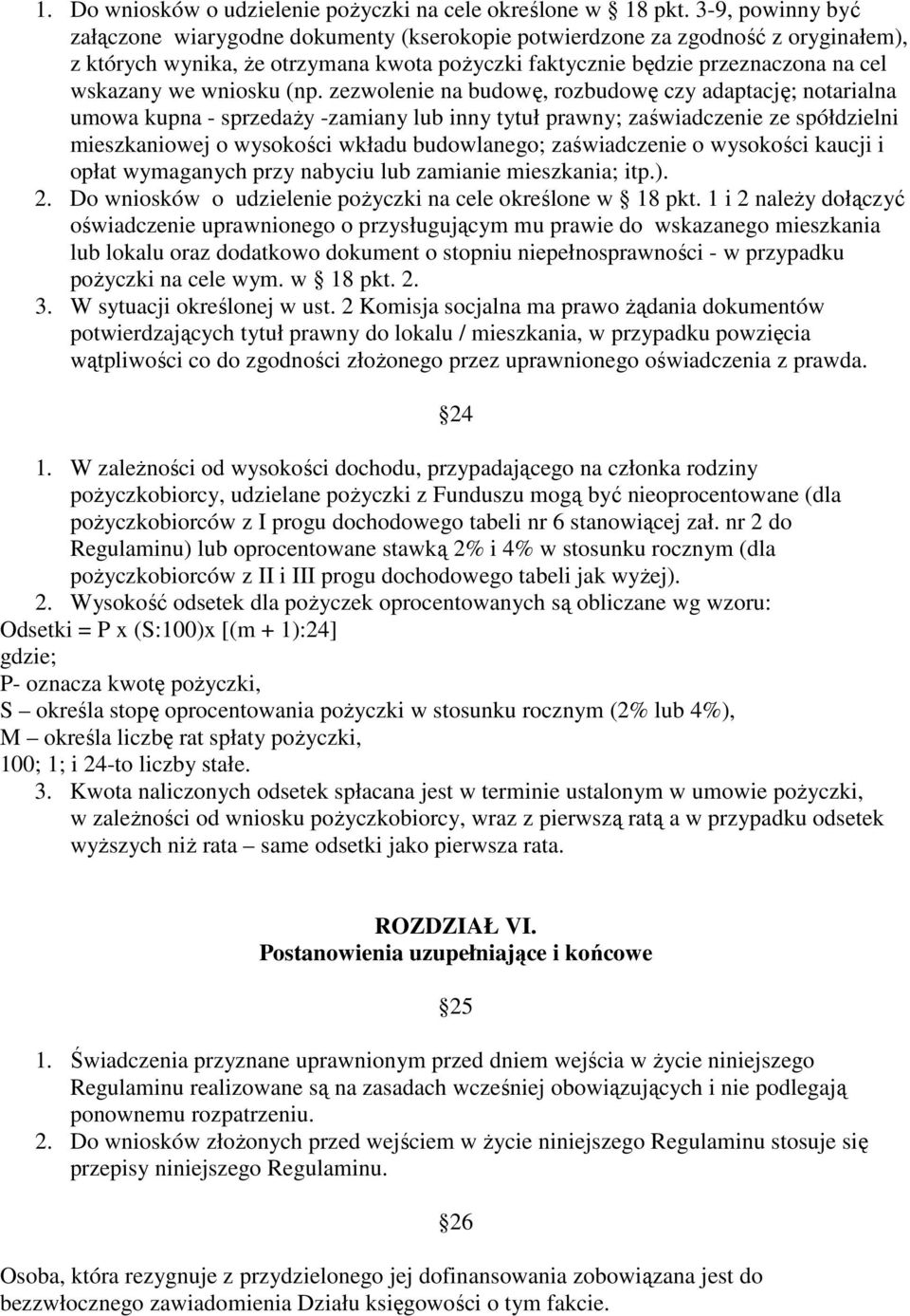 wniosku (np.
