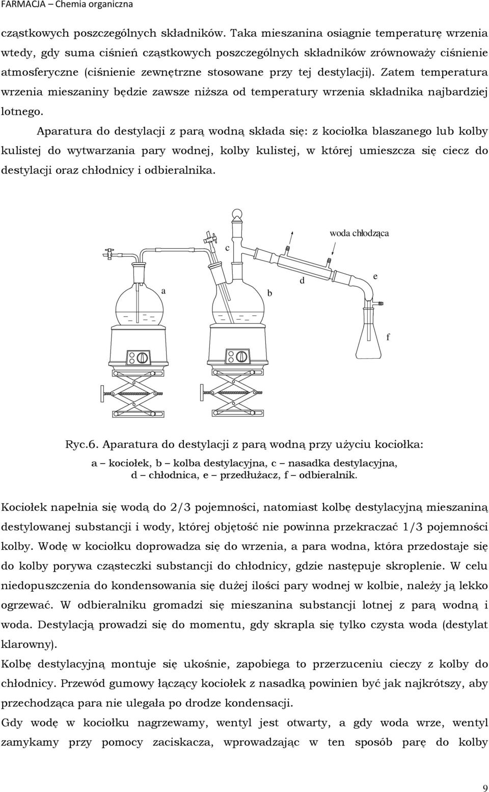 Zatem temperatura wrzenia mieszaniny będzie zawsze niższa od temperatury wrzenia składnika najbardziej lotnego.