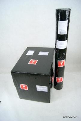 W paczka nr 2 - tuba 15x15x120 cm waga 8 kg. Znajduje się kolumna z wypełnieniem i okablowaniem. Przesyłka składa się z dwóch paczek: paczka nr 1 - karton 60x50x70 cm waga 26 kg.