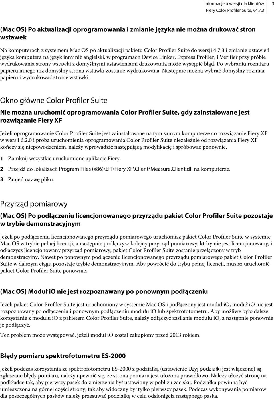drukowania może wystąpić błąd. Po wybraniu rozmiaru papieru innego niż domyślny strona wstawki zostanie wydrukowana. Następnie można wybrać domyślny rozmiar papieru i wydrukować stronę wstawki.