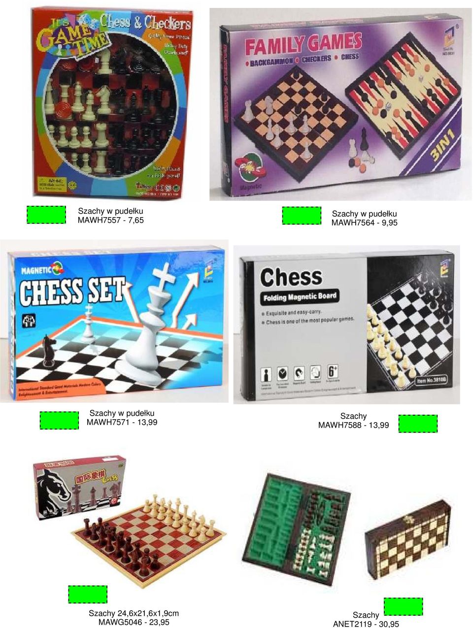 MAWH7571-13,99 Szachy MAWH7588-13,99 Szachy