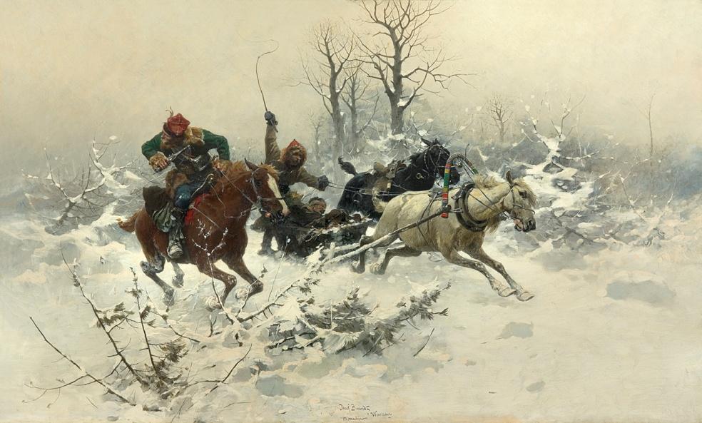 Czerwiec to Stanisławski i Siemiradzki Jan Stanisławski, Zaczarowany ogród grudzień Brandt i Okuń.