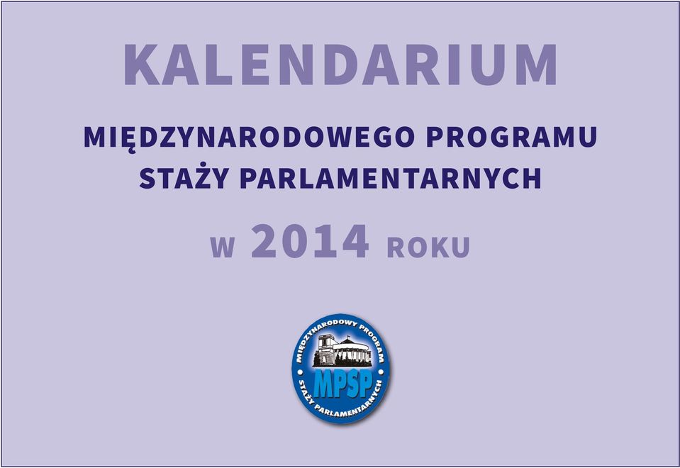 PROGRAMU STAŻY