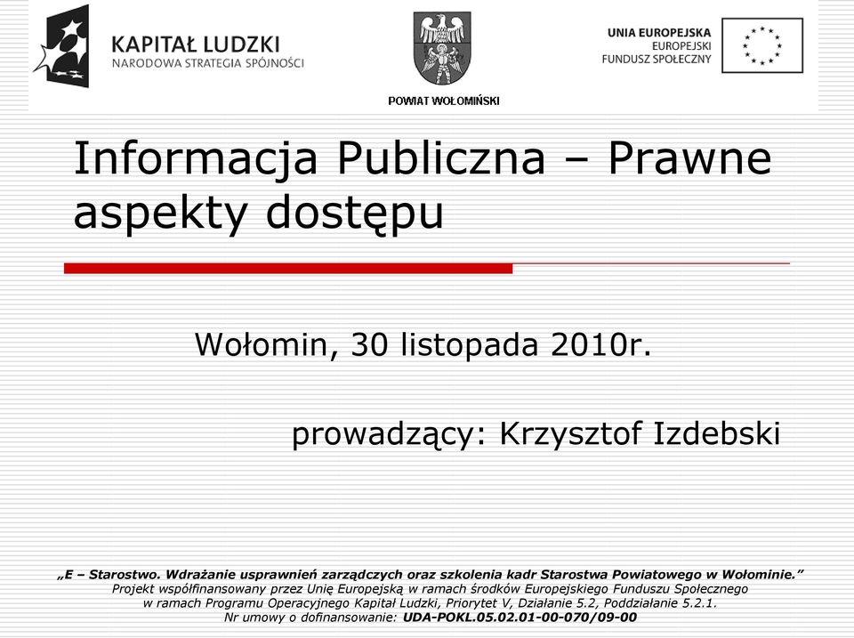 Wołomin, 30 listopada