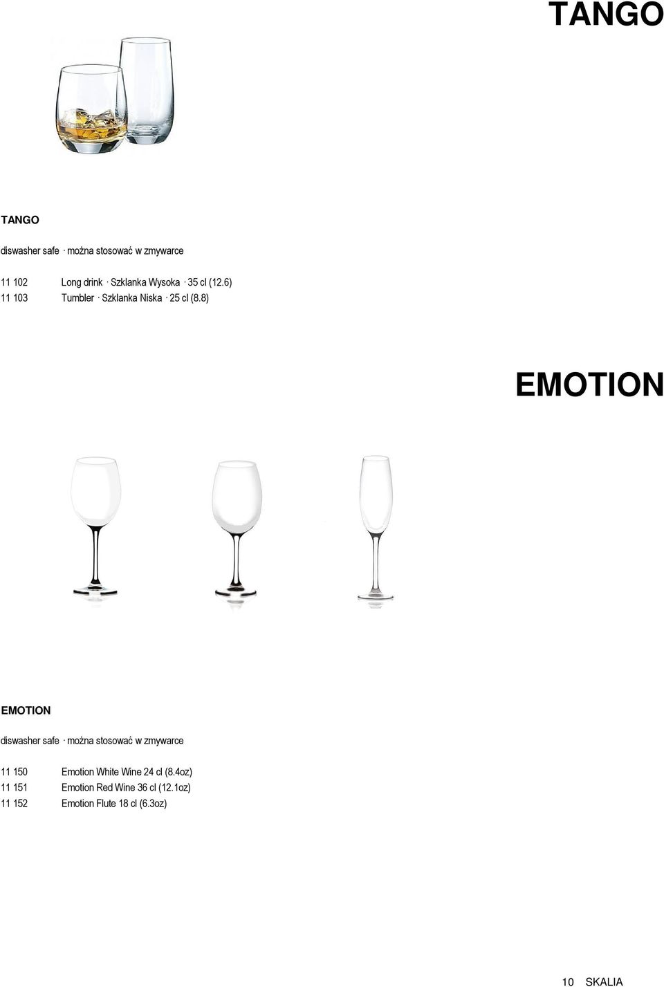 8) EMOTION EMOTION 11 150 Emotion White Wine 24 cl (8.