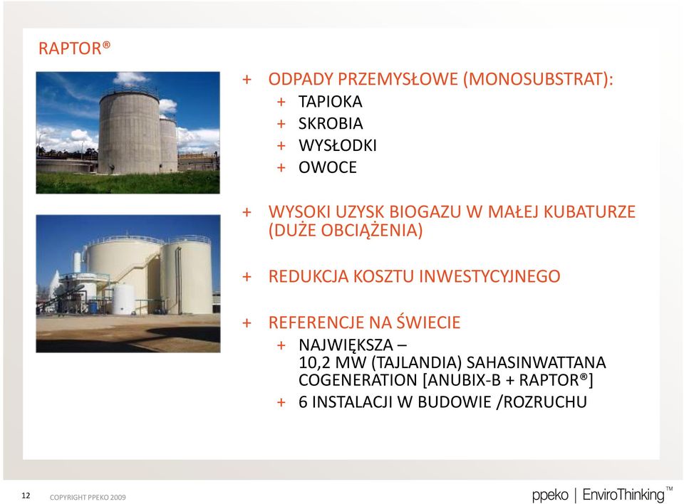 KOSZTU INWESTYCYJNEGO + REFERENCJE NA ŚWIECIE + NAJWIĘKSZA 10,2 MW (TAJLANDIA)