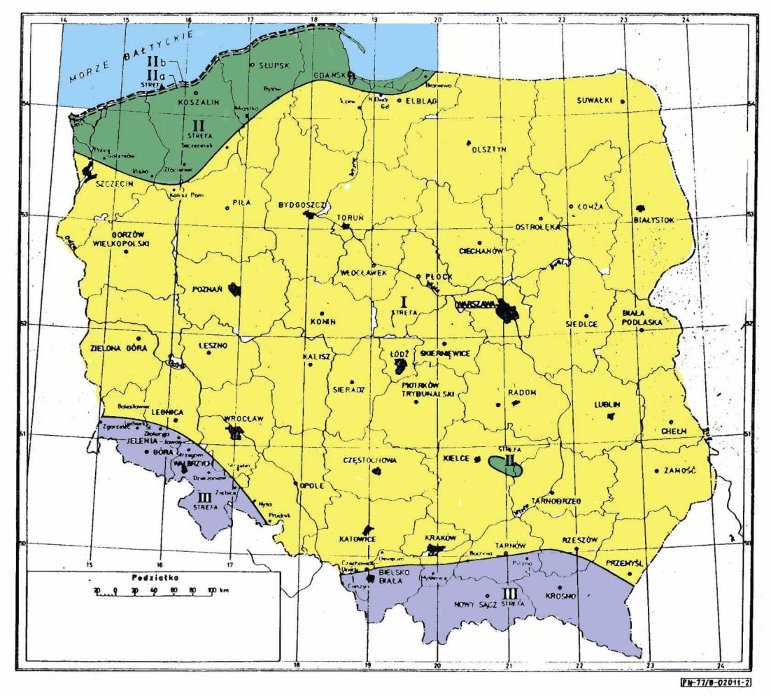 Wsteczne ciągi II strefa + III