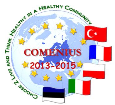 Urszula Ślęzak 2. Promocja projektu w czasie Dnia Otwartego Szkoły (School Open Day) 25.02.2015 r. 3. Moja społeczność zdrowa społeczność, m.in.: tydzień zdrowia (Health Week), promocja zdrowia m.in. wystawy tematyczne p.