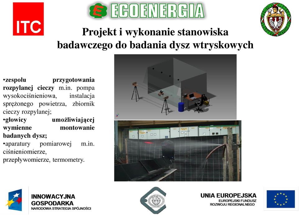 pompa wysokociśnieniowa, instalacja sprężonego powietrza, zbiornik cieczy