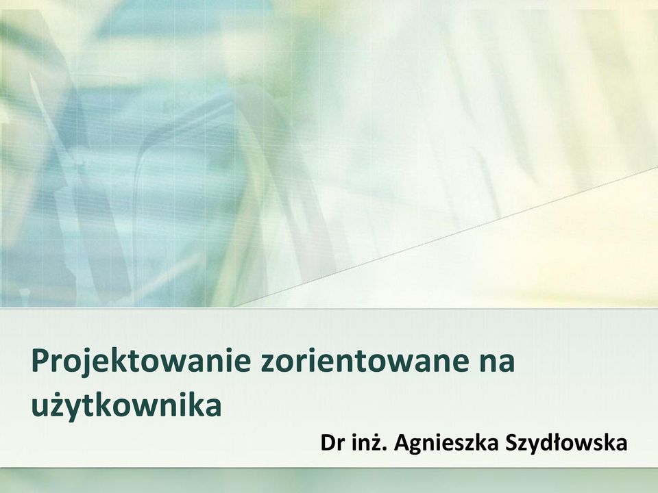 użytkownika Dr