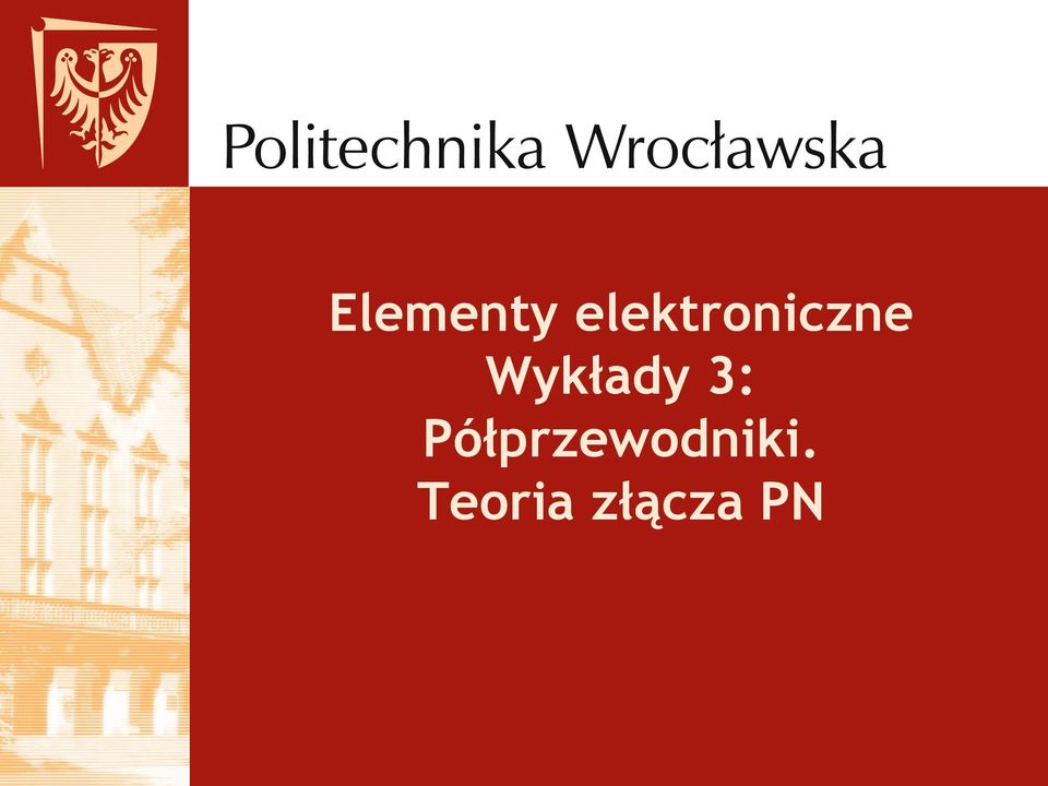 Wykłady 3: